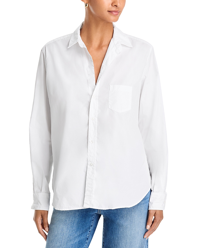Frank & Eileen Cotton Printed Relaxed Button Up Shirt