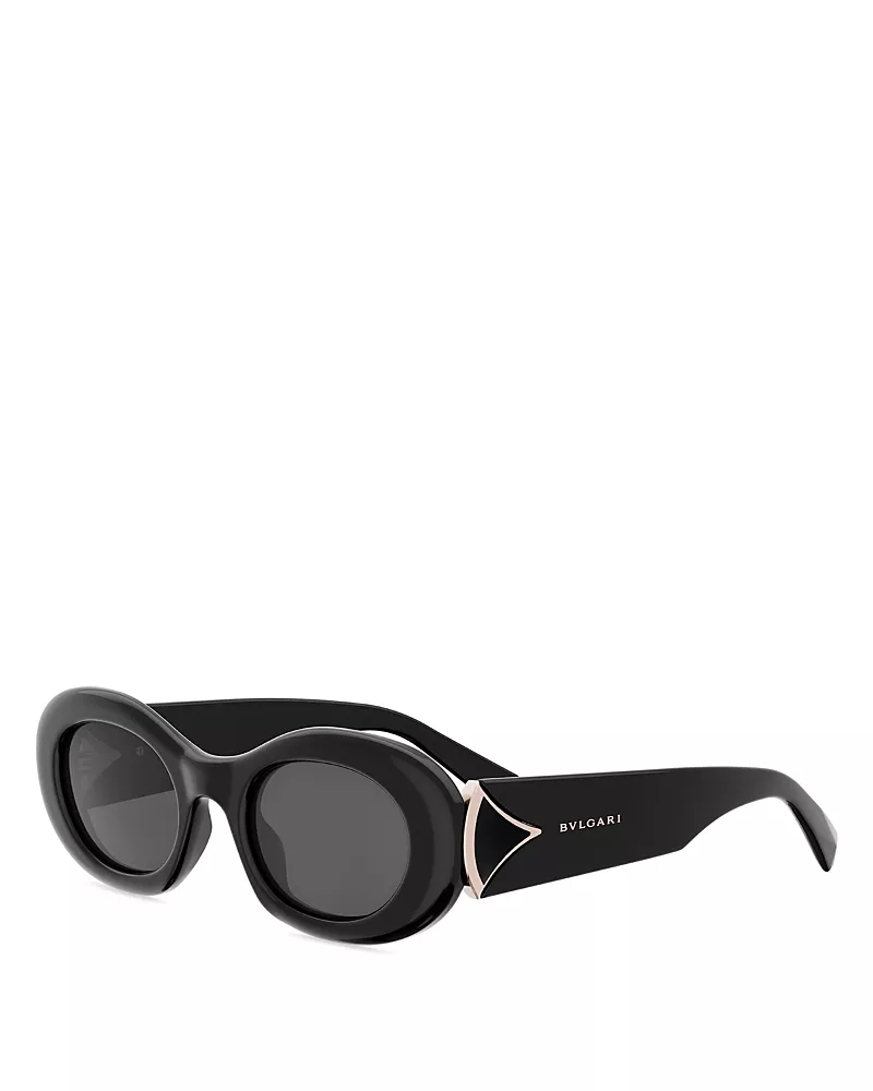 Bvlgari Diva's Dream Oval Sunglasses, 50mm