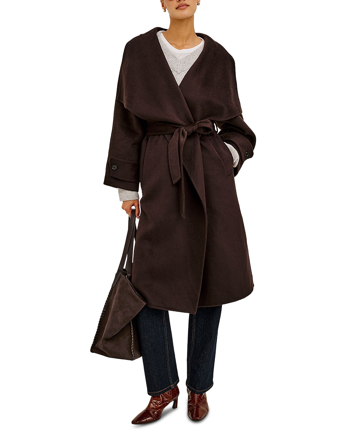 Rails Celeste Belted Wrap Coat