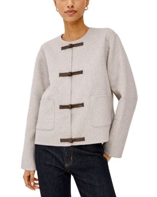 Deidre Button Front Jacket