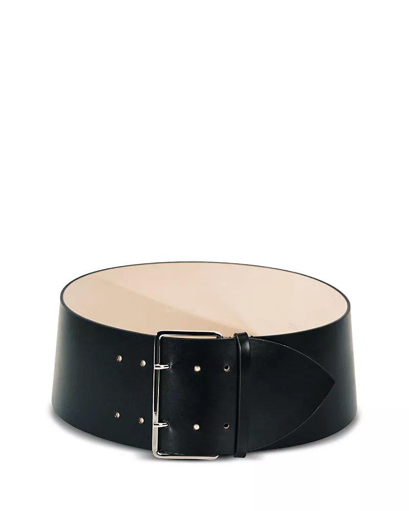 Dehanche Women's Wide Leather Belt