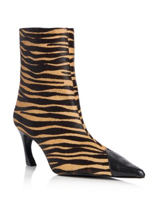 Women's Lexi Calf Hair Cap Toe Ankle Boots