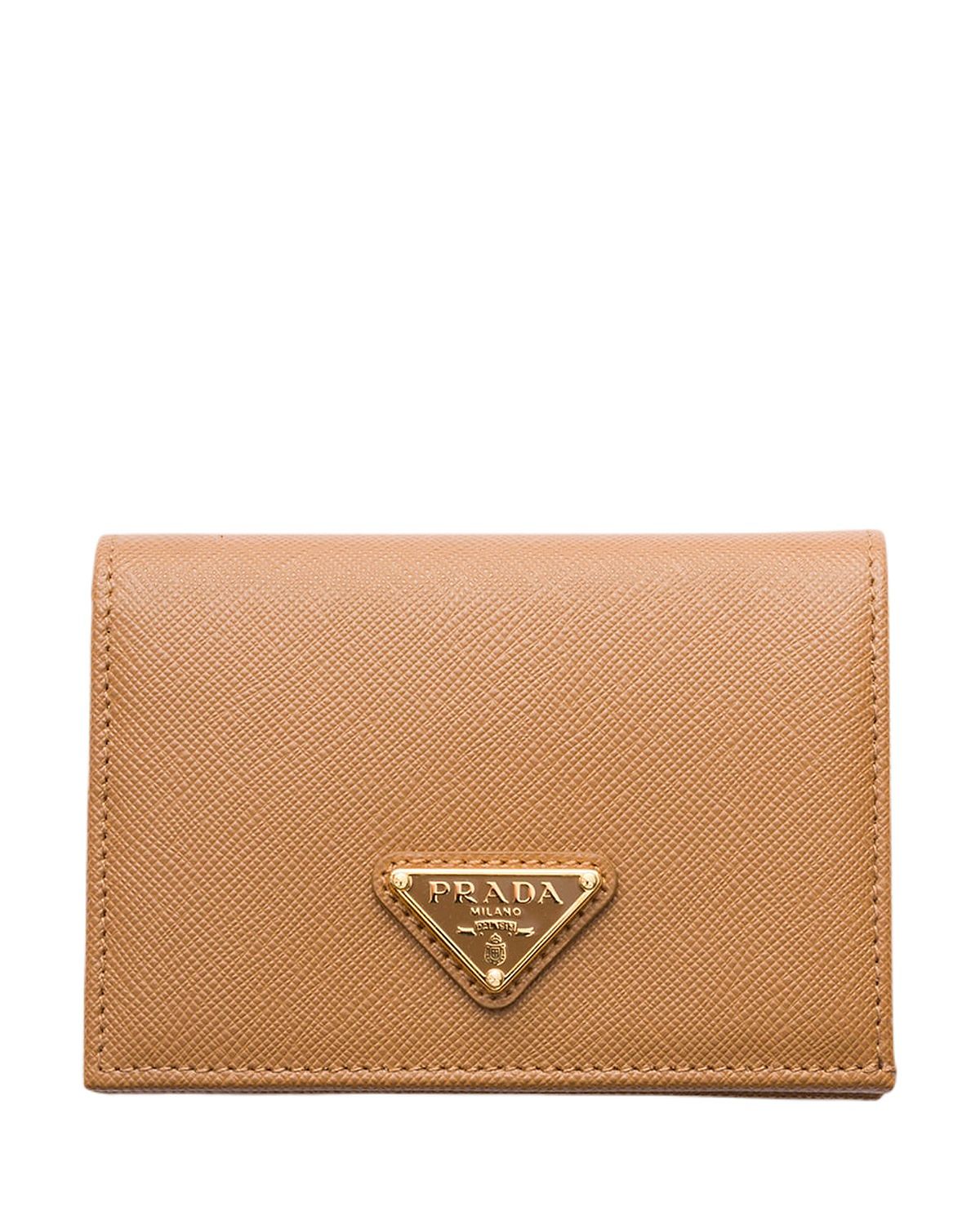 Prada Small Saffiano Leather Wallet