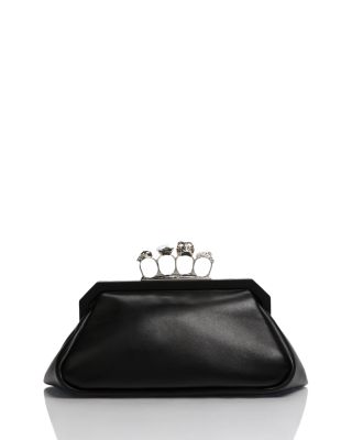 Knuckle Duster Leather Shoulder Bag