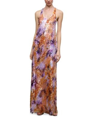 Juanita Embellished Low Racerback Dress