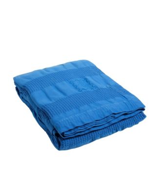  Braga Waffle Cotton Pique Blanket, King