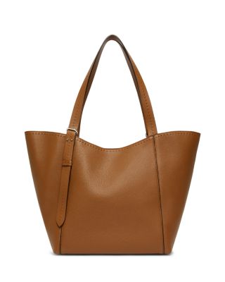 Archetipo Calf Leather Trapezoid Tote