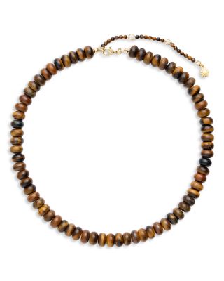 Joyce Semi Precious Beaded Necklace, 17"-20.5"