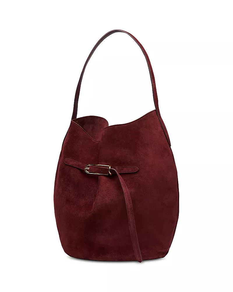 Liffner Medium Belted Bucket Bag