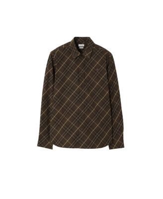  Classic Fit Check Cotton Shirt