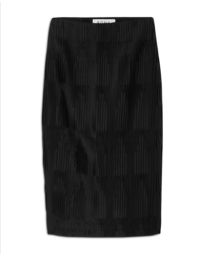 Rohe Plisse Satin Skirt