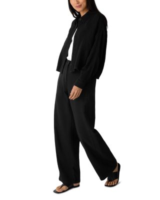 Cropped Classic Collar Dolman Sleeve Jacket - thumbnail 2