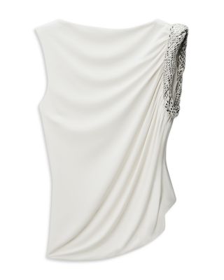 Sleeveless Twisted Top