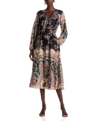 V Neck Maxi Dress