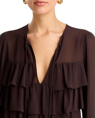 Ruffled Tiered Maxi Dress