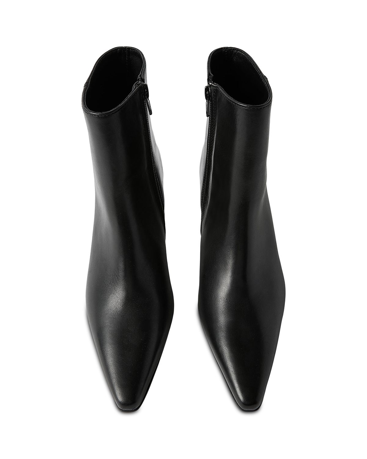 Whistles Women's Leather Kitten Heel Ankle Boots