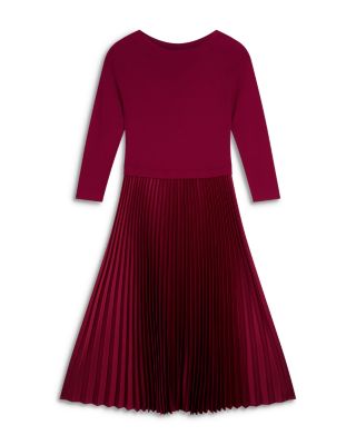 Lucinda Mixed Media Midi Dress - thumbnail 5