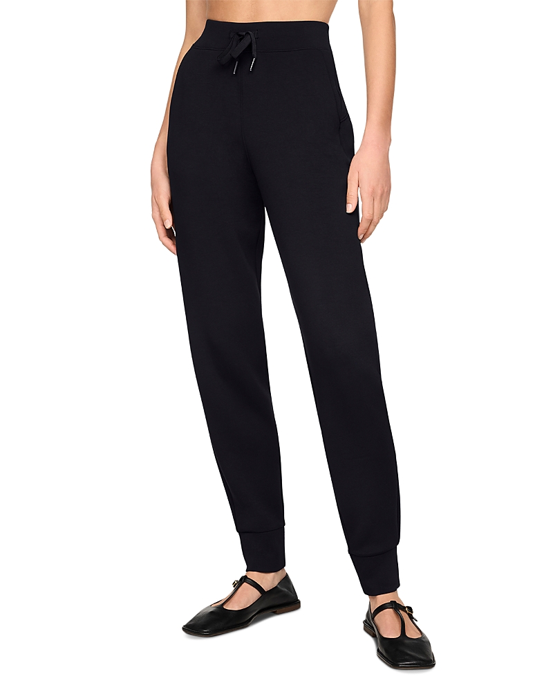 Spanx Airessentials Slim Cuff Jogger In Very Black
