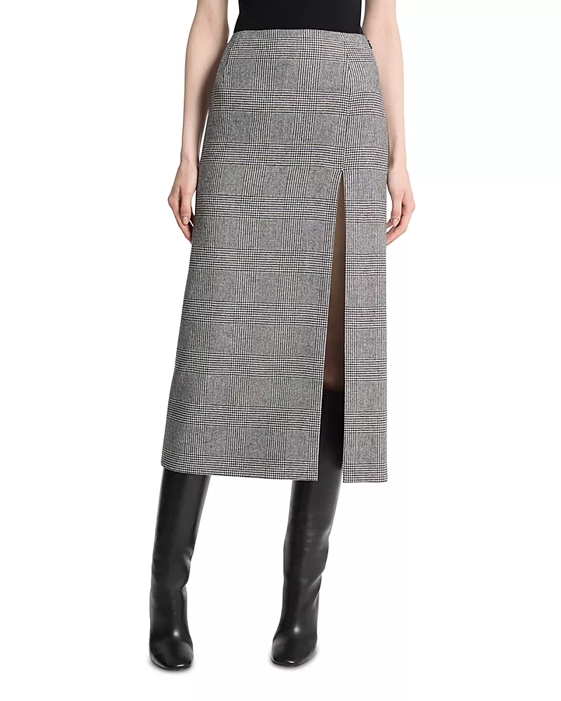 Michael Kors Collection Glenwool Car Wash Skirt