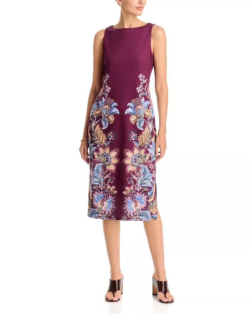 Tommy Bahama Darcy Mesa Shores Sleeveless Midi Dress