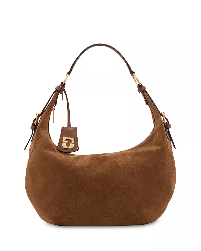 Gerard Darel Luna Suede Tote Bag