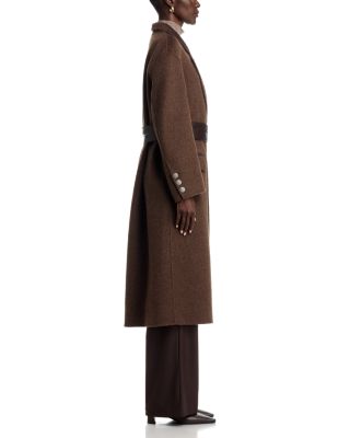 Danielle Wool Blend Belted Coat