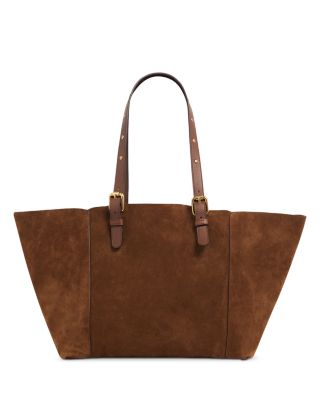Simple Suede Tote Bag
