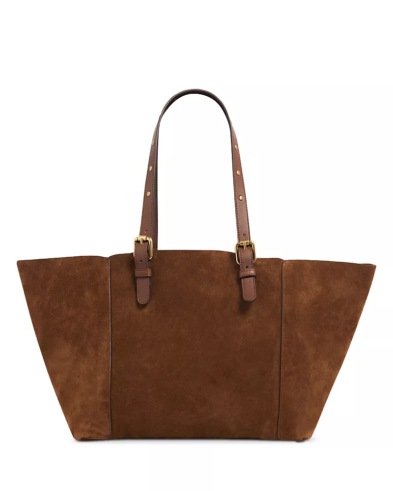 Gerard Darel Simple Suede Tote Bag