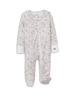 Girls' Meadow Bloom Cotton Footie Romper - Baby