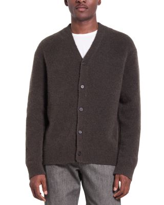 Wool Blend Cardigan Sweater