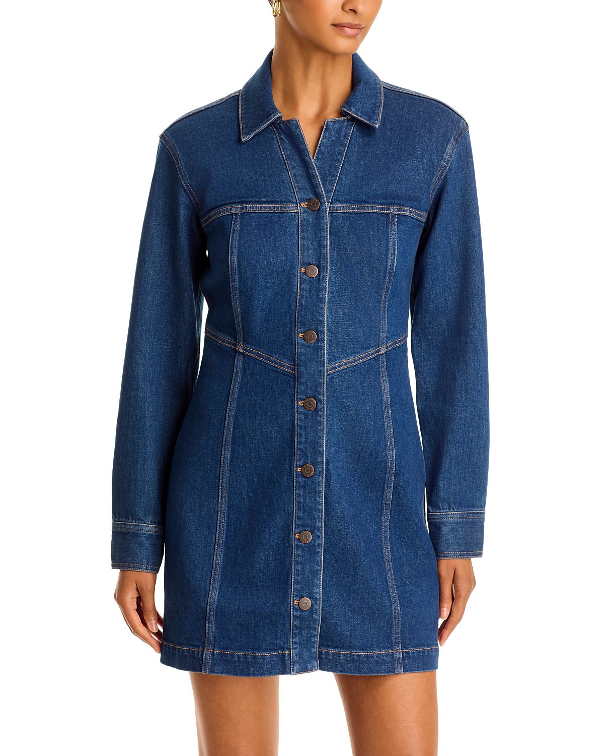 Veronica Beard Bandera Denim Mini Dress