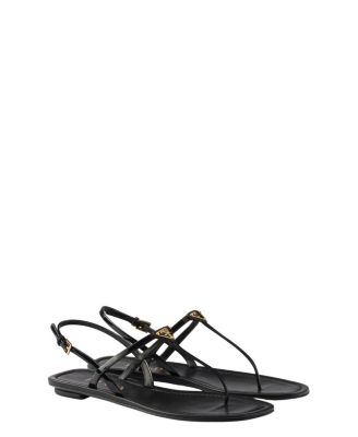  Women's Patent Leather Thong Sandals
