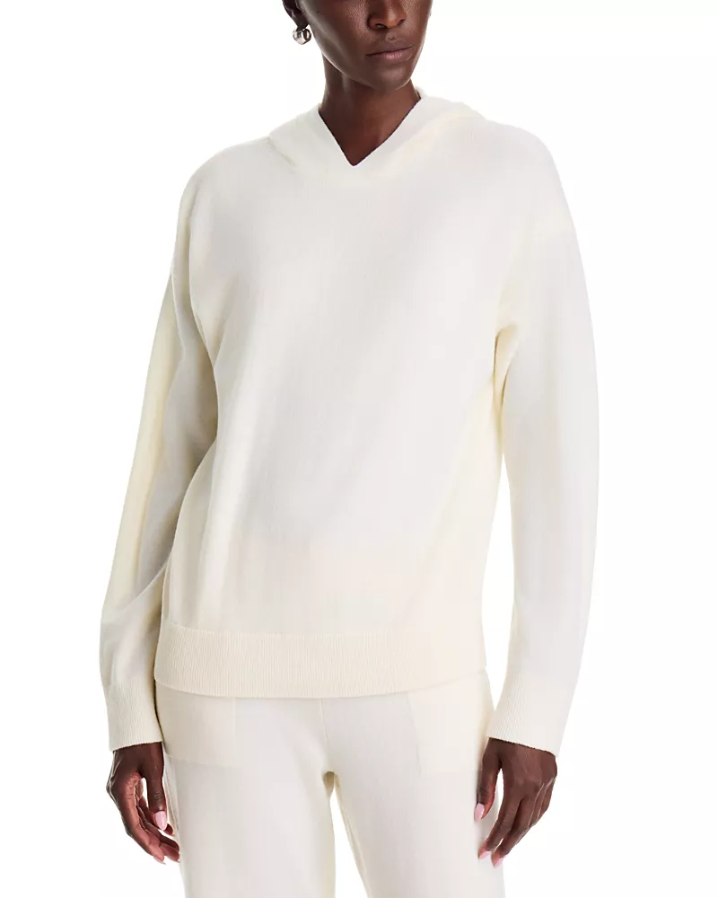 Vince Wool & Cashmere Pullover Hoodie