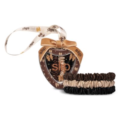 Pure Silk Skinny Scrunchies Ornament Gift Set