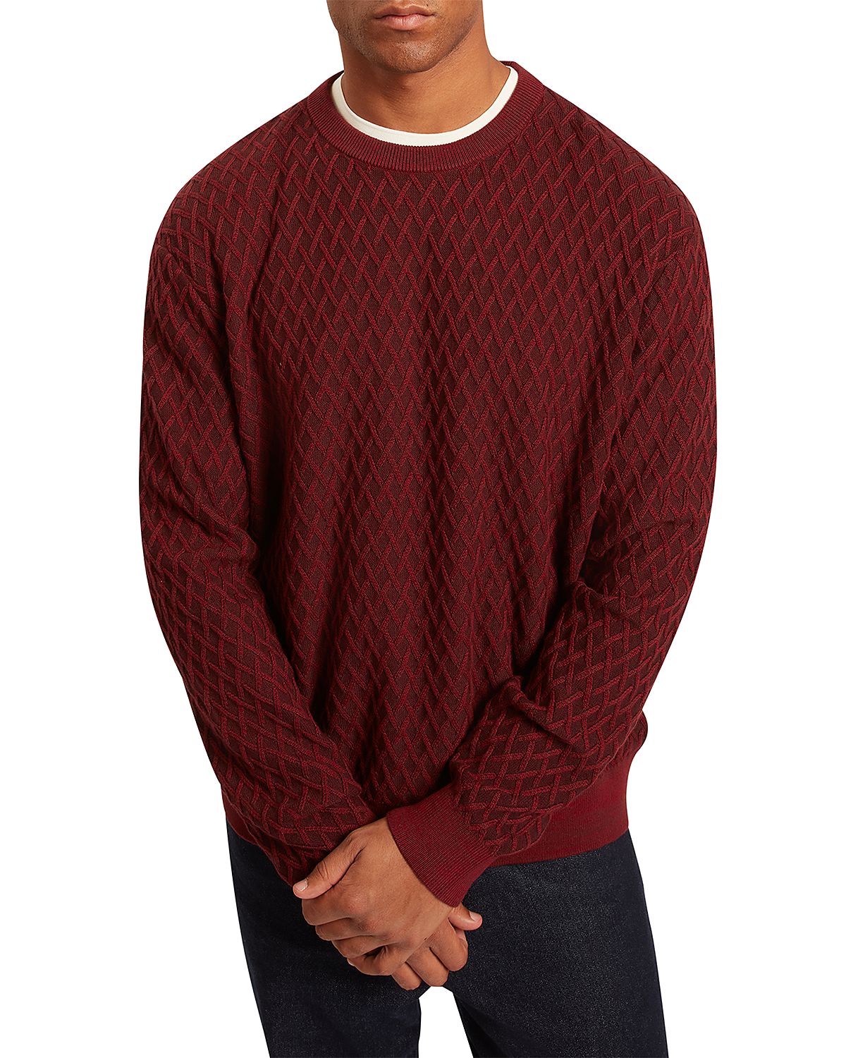 Ted Baker Nunnez Relaxed T Stitch Sweater