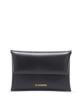 Leather Envelope Snap Wallet