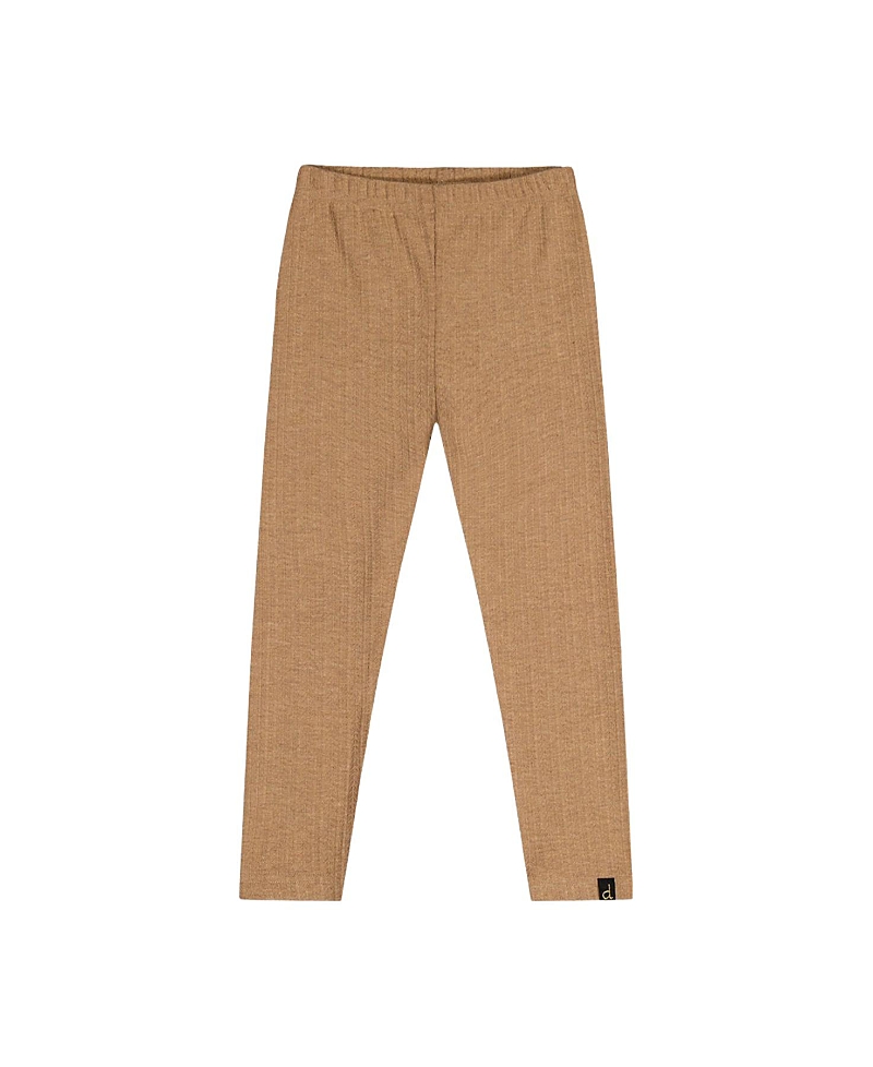 Deux par Deux Girls' Jacquard Chevron Elastic Waist Leggings - Little Kid