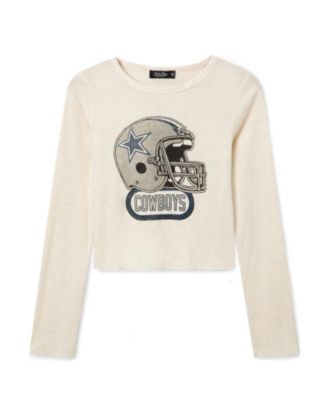 Women's NFL Dallas Cowboys Helmet Crop Thermal