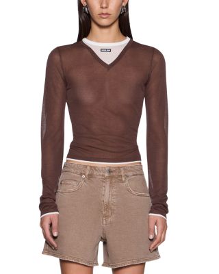 Sott Layered Long Sleeve Top
