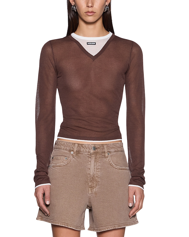 Ksubi Sott Layered Long Sleeve Top
