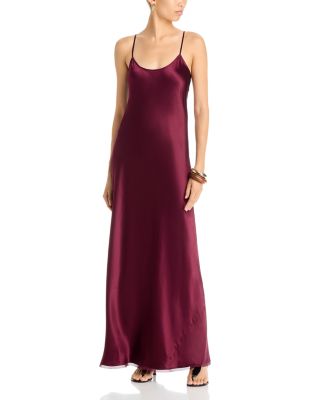 Silk Maxi Slip Dress