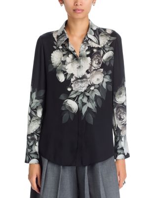 Kobi Halperin Kit Printed Silk Blend Blouse