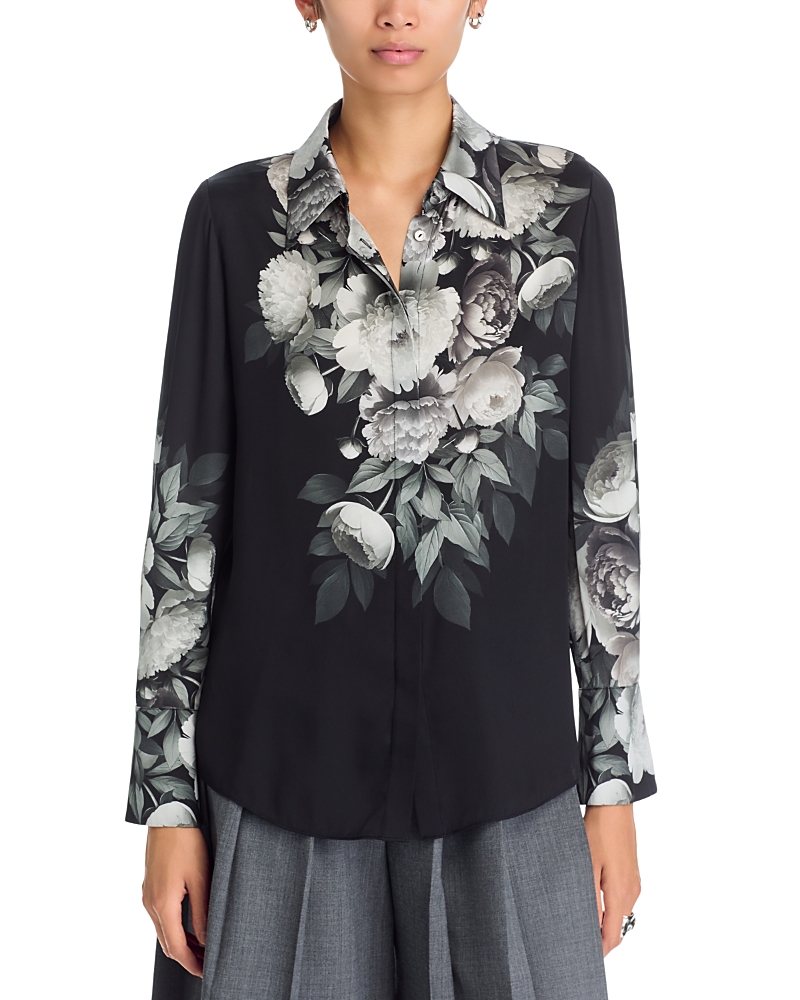 Kobi Halperin Kit Printed Silk Blend Blouse