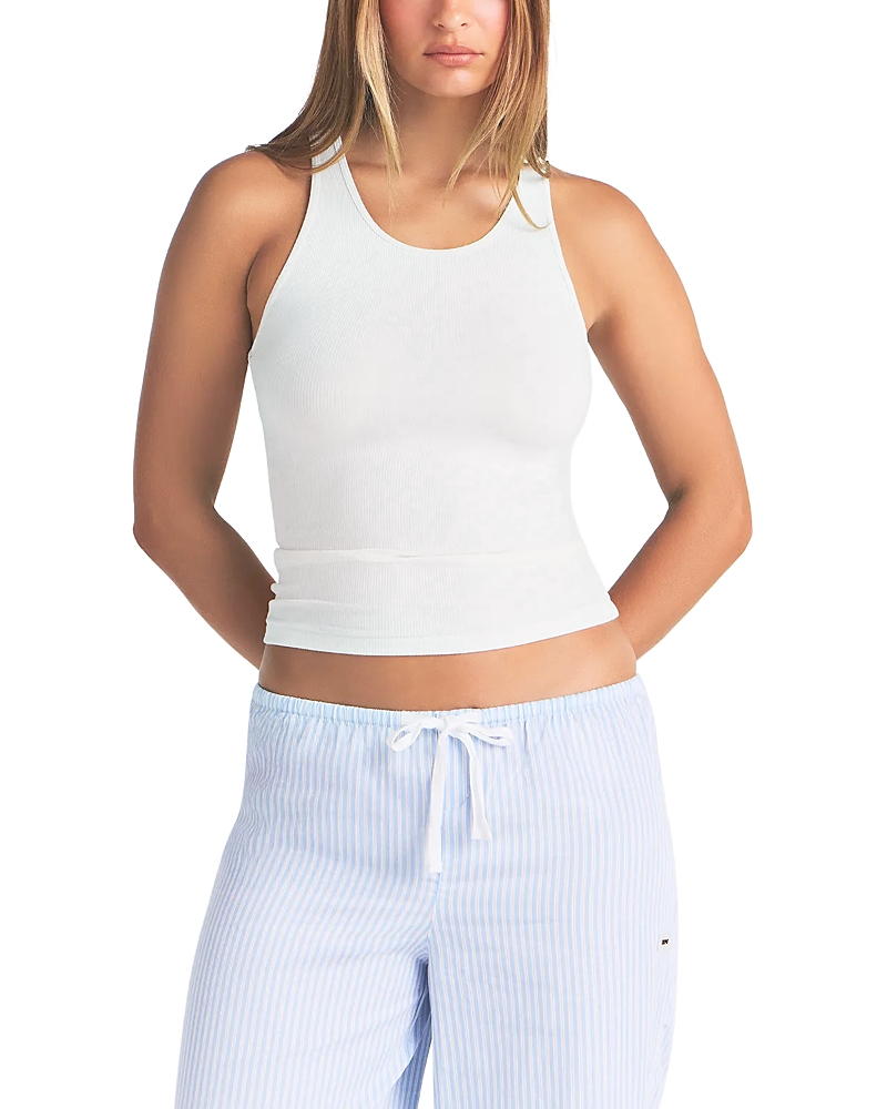 Skims Boyfriend Rib Tank Top