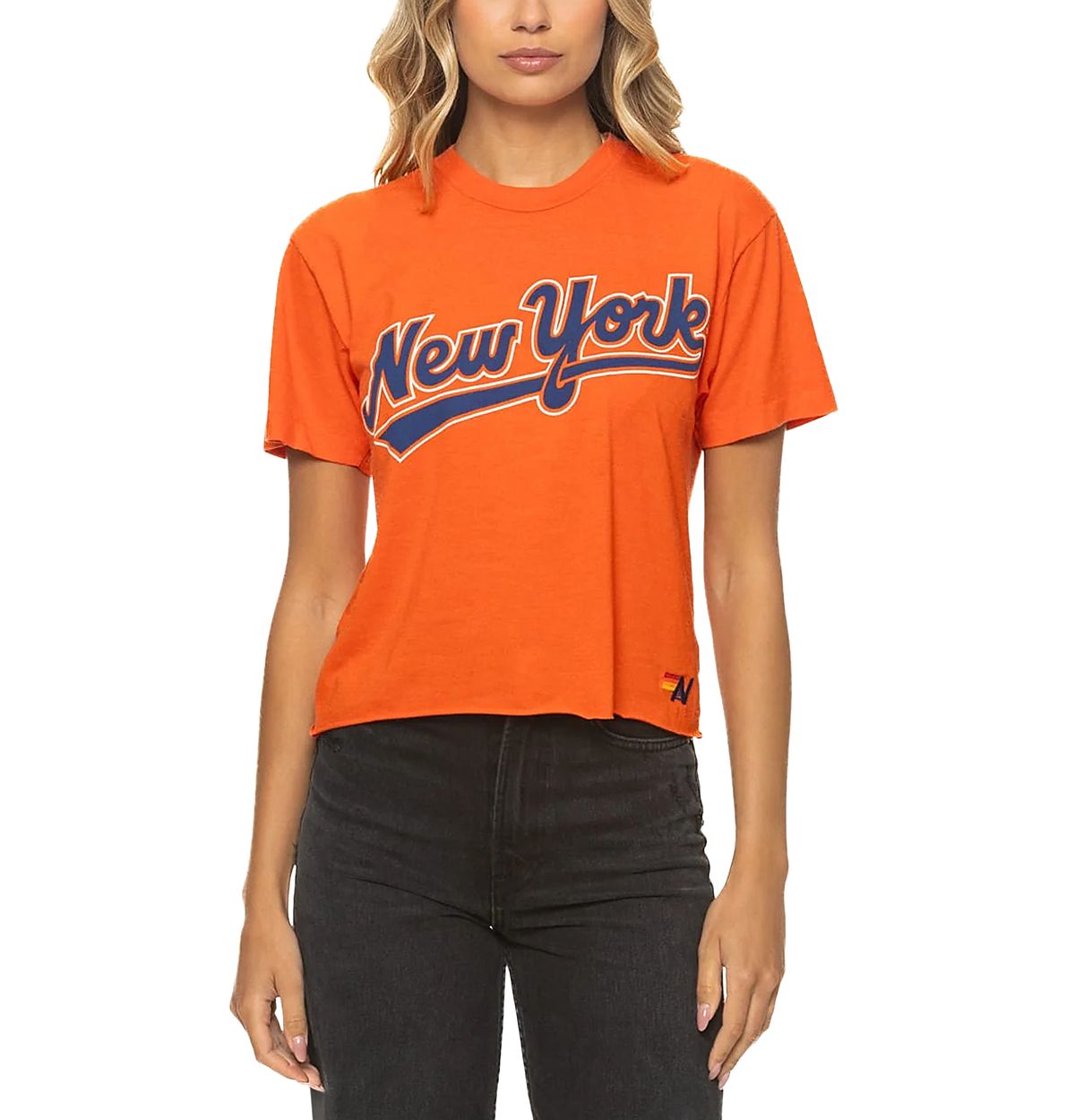 Aviator Nation Ny Mets 2026 Graphic Boyfriend Tee