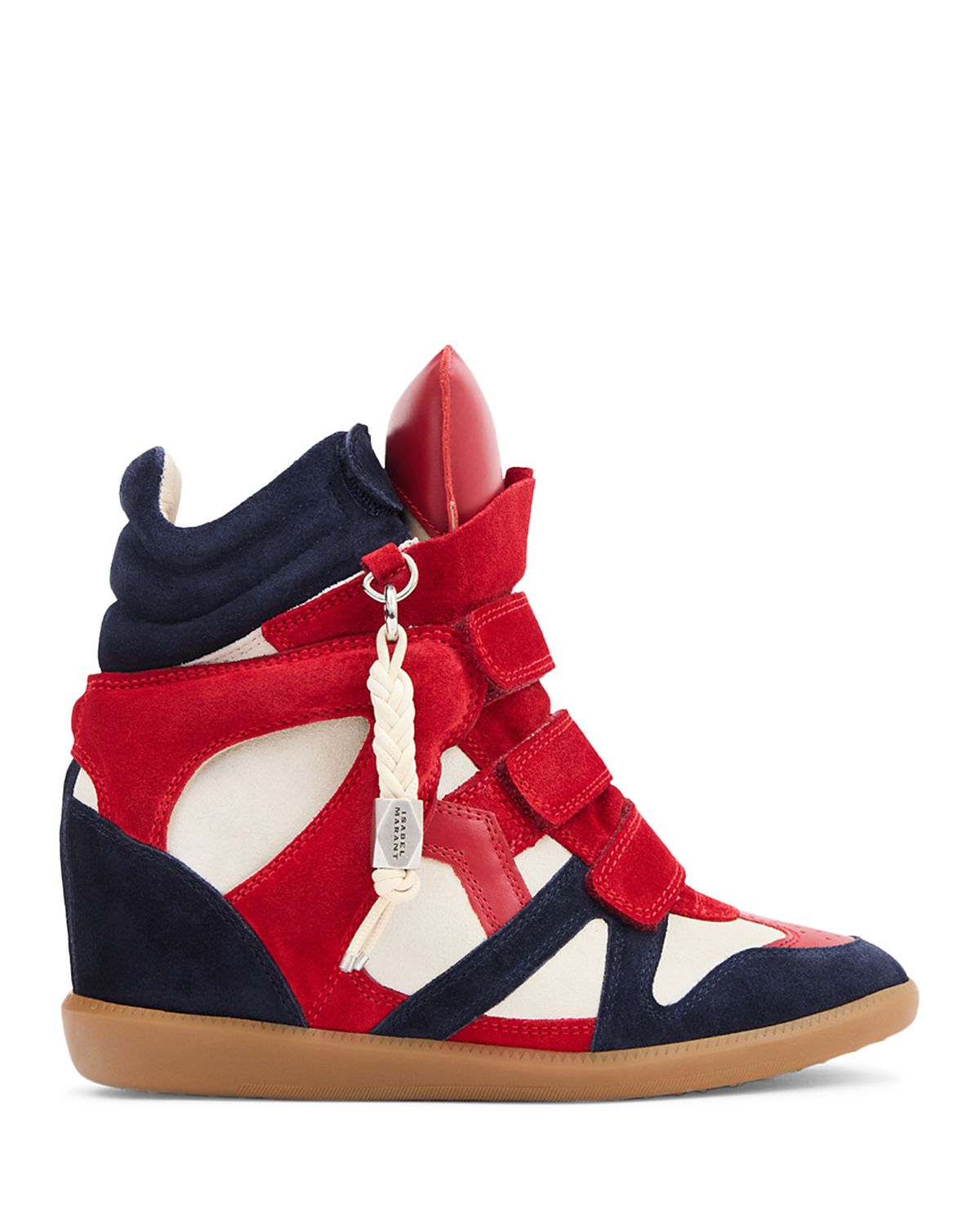 Isabel Marant Women's Bekett Ring High Top Wedge Sneakers