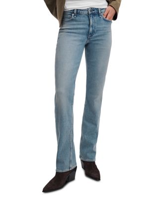 rag & bone Sutton Mid Rise Slim Cigarette Jeans in Rosland