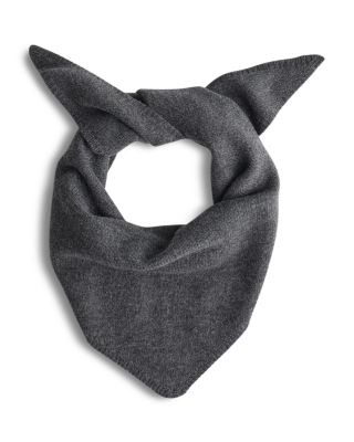 Jaine Wool & Cashmere Knit Triangle Bandana