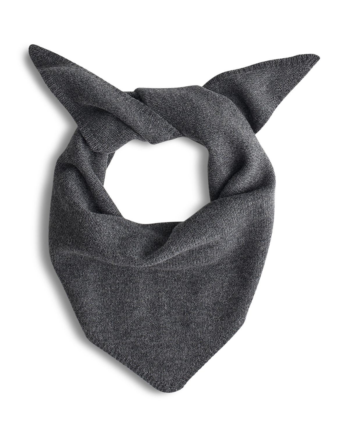 Madewell Jaine Wool & Cashmere Knit Triangle Bandana