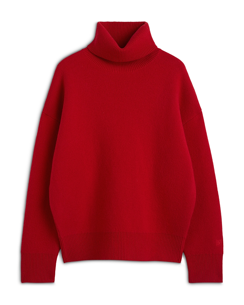 Toteme Cashmere & Wool Stretch Turtleneck Sweater